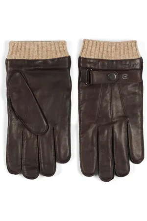 Howard London Dark Leather Gloves