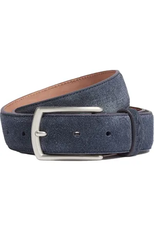 Ermenegildo Zegna Square-Tip Buckled Belt