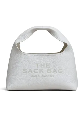 Marc Jacobs Handbags, female, , ONE SIZE, Leather Logo Print Handbag