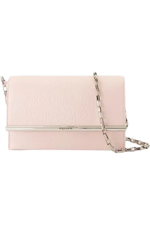 Alexander McQueen Quilted Leather Cross Bar Purse