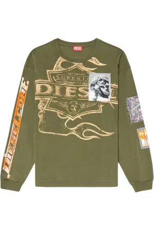 Diesel Long Sleeve Tops, male, , L, Long Sleeve Top