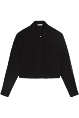 Patrizia Pepe Shirts, female, , M, Lace Shirt Relaxed Fit