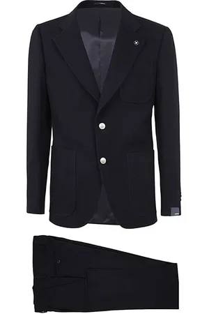 LARDINI Single Breasted Suits, male, , L, 850 Attitude Trouser Suit Drop 7 Reg