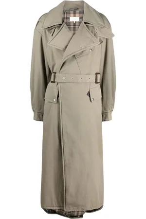 Maison Margiela Trench Coats, female, , XS, Deconstructed Belted Trench Coat