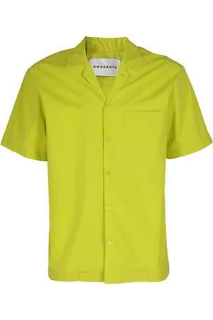 AMARANTO AMARÁNTO, Short Sleeve Shirts, male, , L, Short Sleeve Shirts