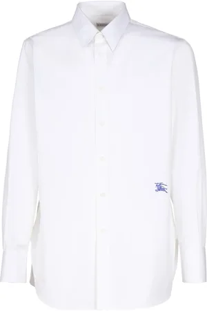 Burberry Formal Shirts, male, , L, Cotton Elastan Shirt