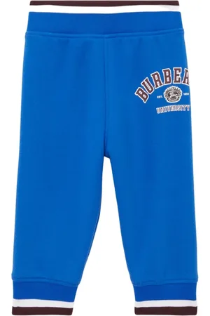 Burberry Sweatpants, male, , 2 Y, Graphic Cotton Jogging Trousers