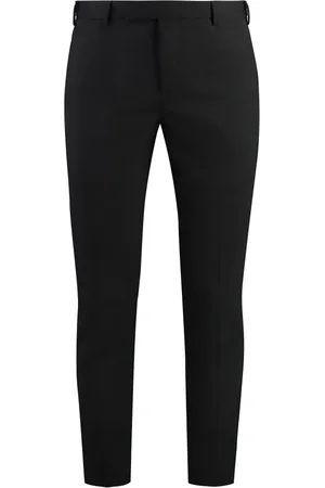 PT Torino Wool Blend Trousers with Pockets