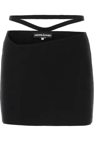 ANDREA ADAMO Short Skirts, female, , M, Stretch Mini Skirt
