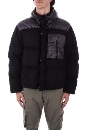 C.P. Company Winter Jackets, male, , S, Hooded Logo Zip Coat