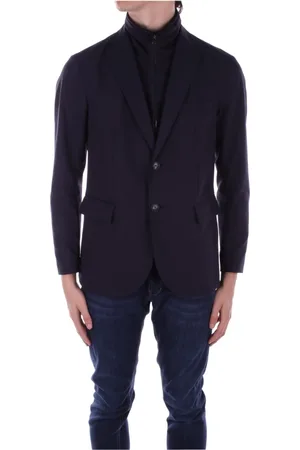 Emporio Armani Blazer with Buttons and Zipper