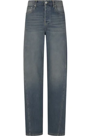 Lanvin Straight Jeans, male, , W31, Baggy Twisted Leg Trousers