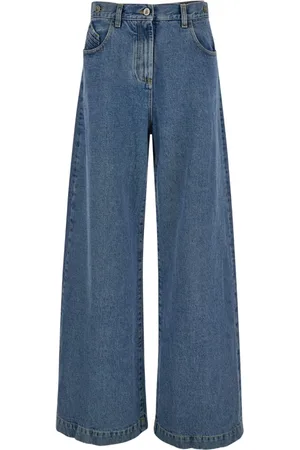 The Attico Wide Jeans, female, , W28, Wide Jeans