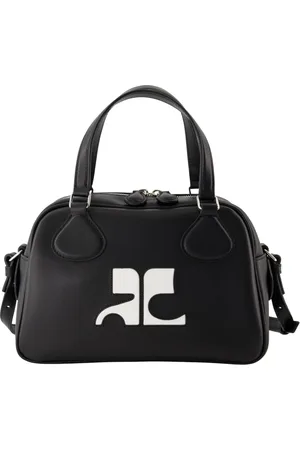 Courrèges Leather Bowling Bag
