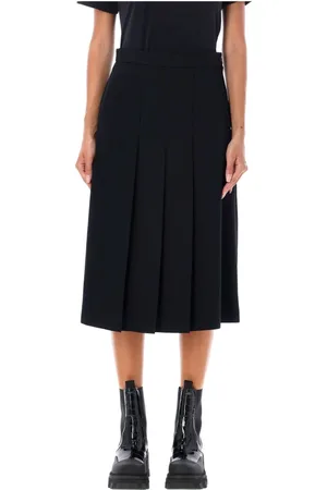Comme des Garçons Midi Skirts, female, , S, Pleated Midi Skirt