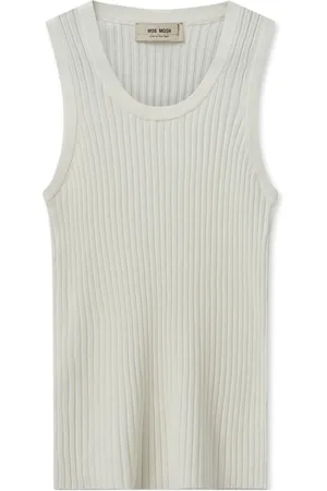 Mos Mosh Sleeveless Tops, female, , XL, Soft Rib Knit Tank Top