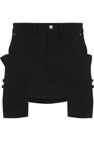 Rick Owens Short Skirts, female, , M, Wool Skirt Elegant Style