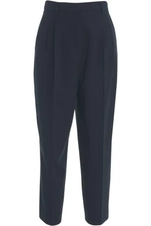 Gender High Waist Pleated Trousers