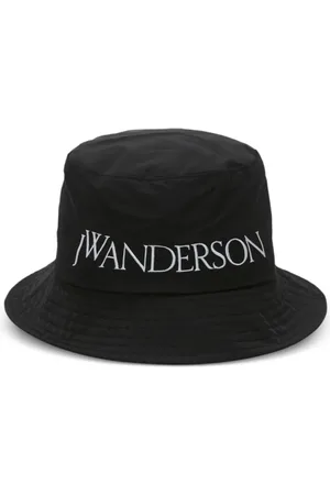 J.W.Anderson Hats, male, , S/M, Embroidered logo cap curved brim