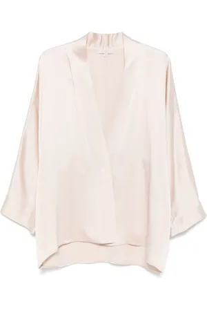 ANTONELLI Blush Belted Drop Shoulder Shirt