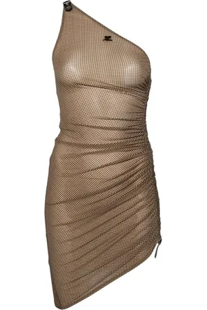 Courrèges One-Shoulder Dress