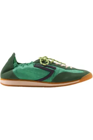 Puraai Sneakers, female, , 10 UK, Panther Basil Trainers Eco-Friendly
