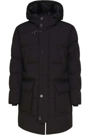 FAY Winter Jackets, male, , 2XL, Feather Long Coffee Capsule Jacket
