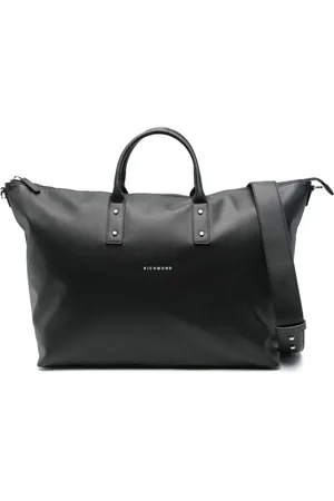 John Richmond Tote Bags, male, , ONE SIZE, Stylish Nero Handbag for Men