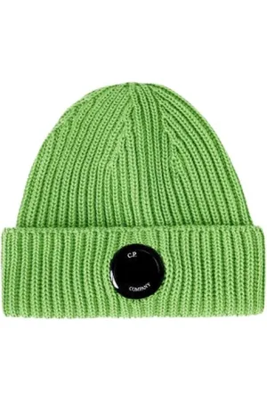 C.P. Company Beanies, male, , ONE SIZE, Ribbed Knit Beanie