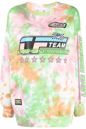 Chiara Ferragni Sweatshirts, female, , XS, Team tie-dye Sweatshirt