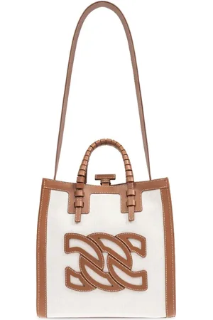 Casadei Handbags, female, , ONE SIZE, Leather Shoulder Bag with Toggle Fastening