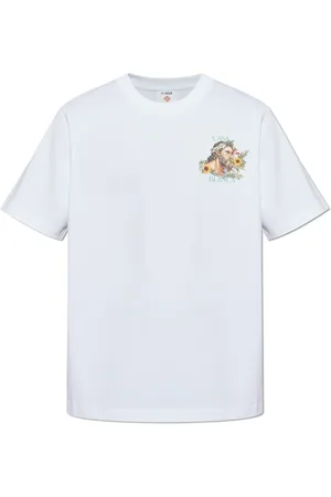 Casablanca T-Shirts, male, , M, Celebration Du Sport Printed Tee