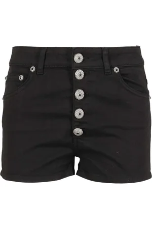 Dondup Denim Shorts, female, , W25, Jewel Botanical Elegance Denim Shorts