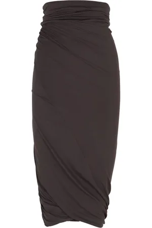 Cortana High-waisted Midi Skirt
