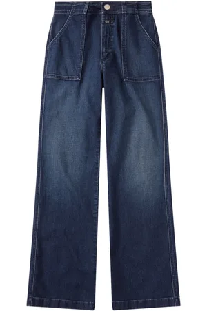 Closed Wide Leg Trousers