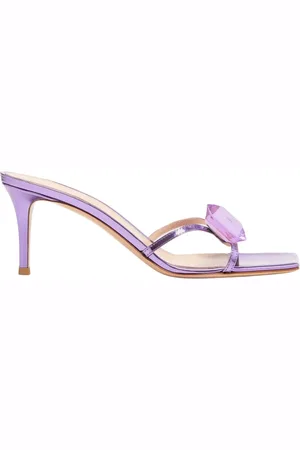 Gianvito Rossi Heeled Mules, female, , 5 UK, Jaipur Rhinestone Heeled Sandals