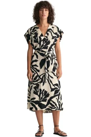 GANT Midi Dresses, female, , XS, Printed Midi Dress