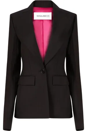 Nina Ricci Blazers, female, , S, Wool Gabardine Blazer in