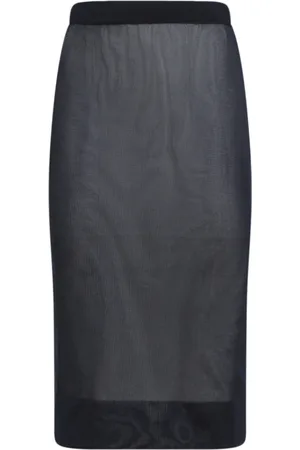 Saint Laurent Midi Skirts, female, , M, Midi Skirt