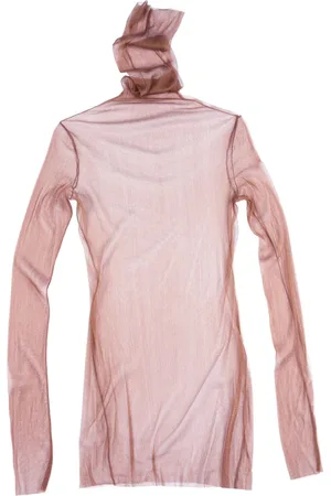 Cortana Long Sleeve Tops, female, , M, Cisne Tulle Maroon
