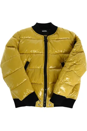 Diesel Winterjackets, unisex, , 12 Y, Winter Jacket with Back Logo