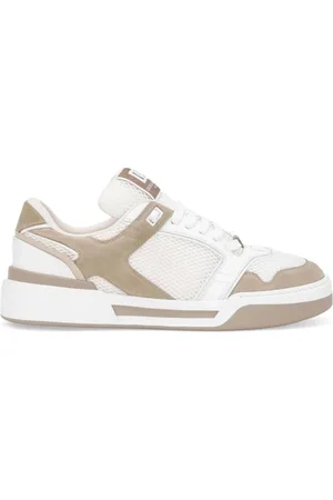Dolce & Gabbana Sneakers, male, , 11 UK, MultiColour Flat Shoes with Logo Patch