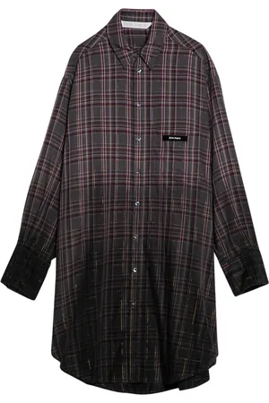Palm Angels Midi Shirt Dress