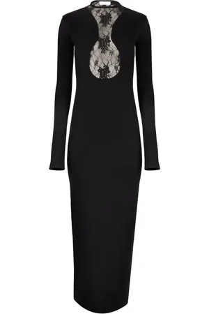 Nina Ricci Maxi Dresses, female, , L, Lace Insert Long Dress