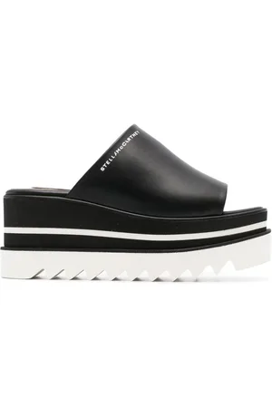 Stella McCartney Wedges, female, , 7 UK, Platform Slip-On Sandals