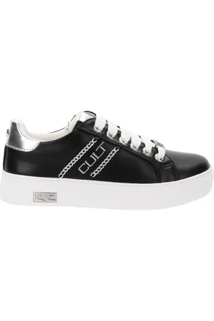 Cult Faux Leather Trainers for Women