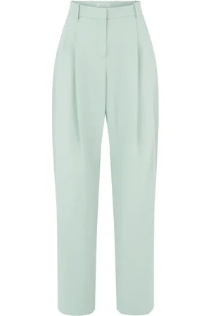 Nina Ricci Wide Trousers, female, , 4XL, Pleated Wide-Leg Trousers