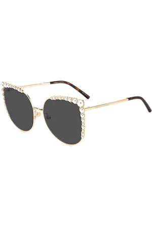 Carolina Herrera Sunglasses, female, , 58 MM, Rose Gold Sunglasses