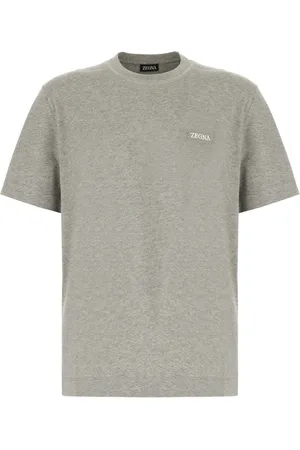 Ermenegildo Zegna T-Shirts, male, , S, Casual Cotton T-Shirt for Men