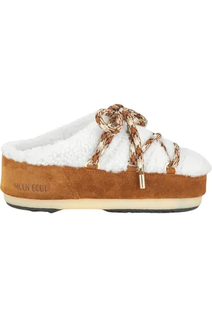 Moon Boot Shearling Mules